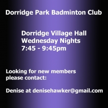 Dorridge Park Badminton Club